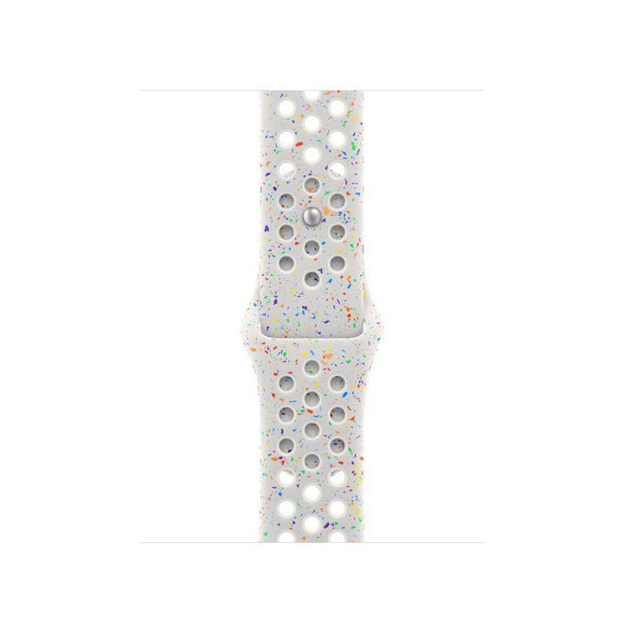 Apple MUUK3ZM/A slimme draagbare accessoire Band Wit Aluminium, Fluorelastomeer