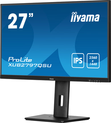 IIYAMA ProLite XUB2797QSU-B2 Monitor 27″ QHD IPS 100 Hz – Negro