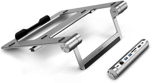 EPICO USB-C HUB Mítroe 8in1 USB Tipo-C 5000 MBIT/S Silver 9915111900082