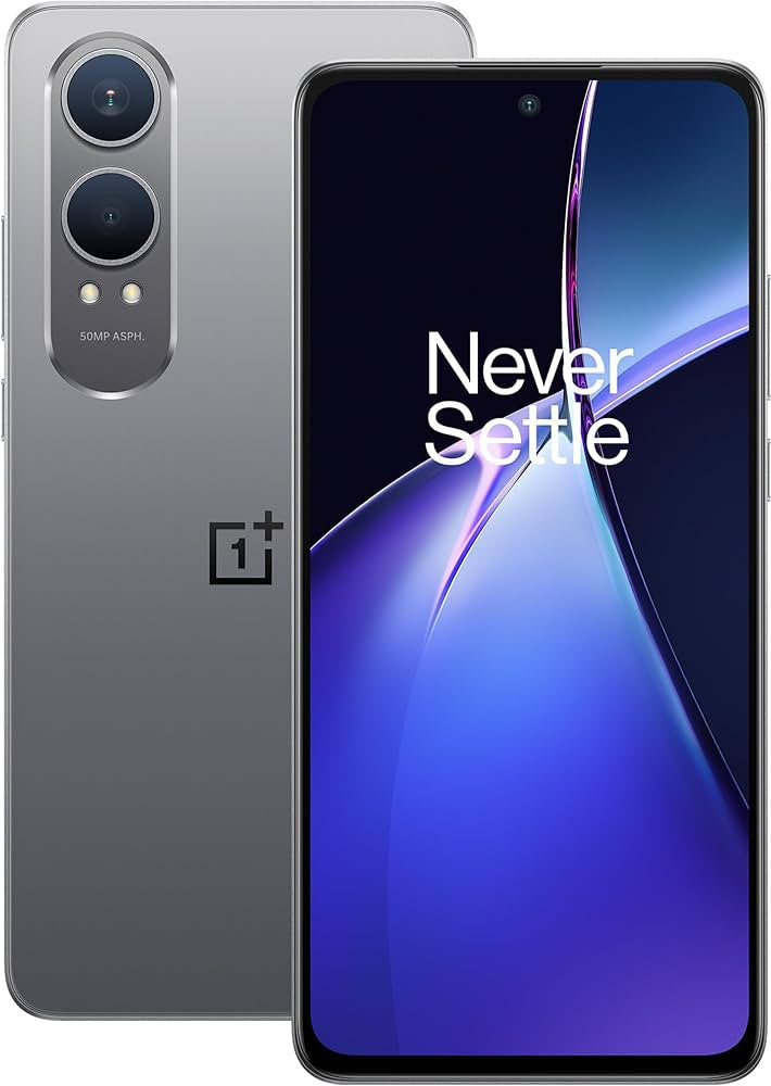 OnePlus Nord CE4 Lite 5G 16,9 cm (6.67") Hybride Dual SIM Android 14 USB Type-C 8 GB 256 GB 5110 mAh Zilver 5011110199