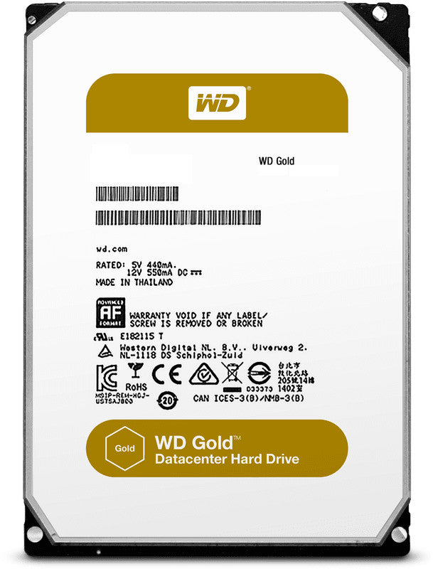 WESTERN DIGITAL WD Gold 12TB 7200RPM 256MB SATA WD121KRYZ