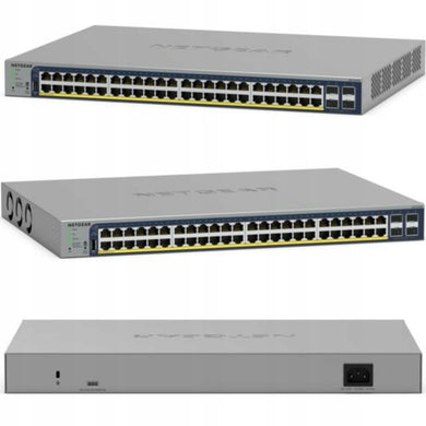 NETGEAR switch inteligente PoE+ GE de 24 puertos GS724TPP-300EUS