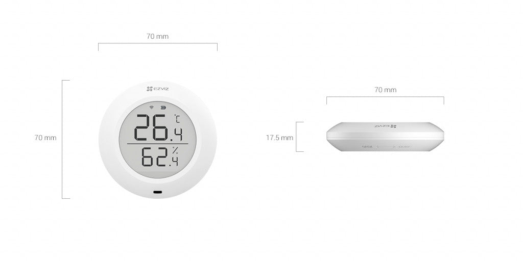 EZVIZ T51C aangesloten thermostaat CS-T51C-A0-BG