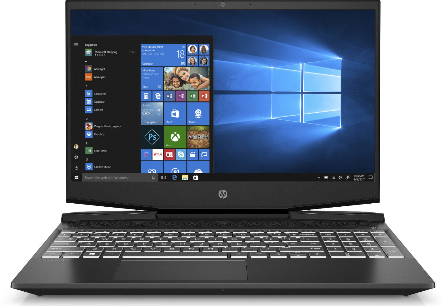 HP Pavilion G I5-11300H GTX 1650 8GB 480GB 15,6" W11H QWERTY VS 461W8EA#ABH