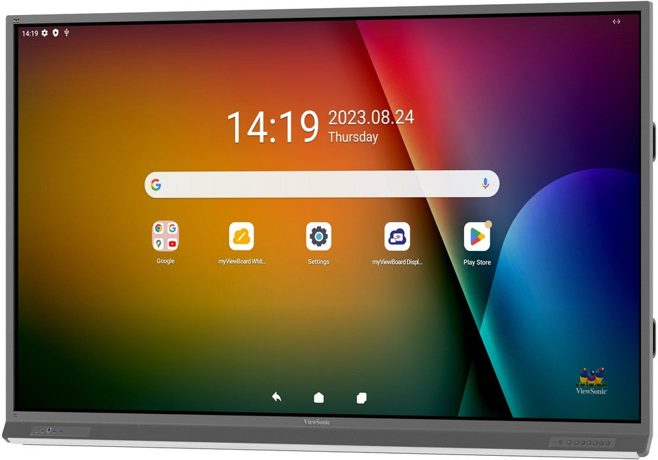 Viewsonic IFP8652-2F interactief whiteboard 2,18 m (86") 3840 x 2160 Pixels Touchscreen Zwart HDMI