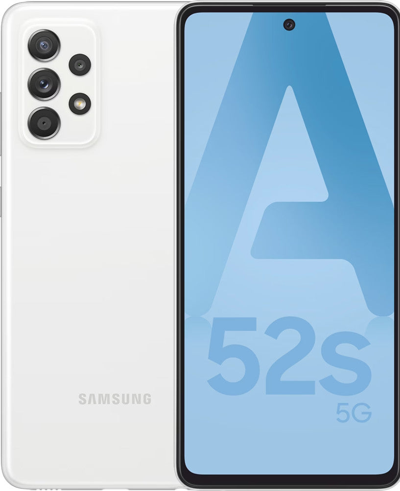 SAMSUNG Galaxy A52S 5G 6GB 128GB opslag Wit SM-A528BZWCEUB