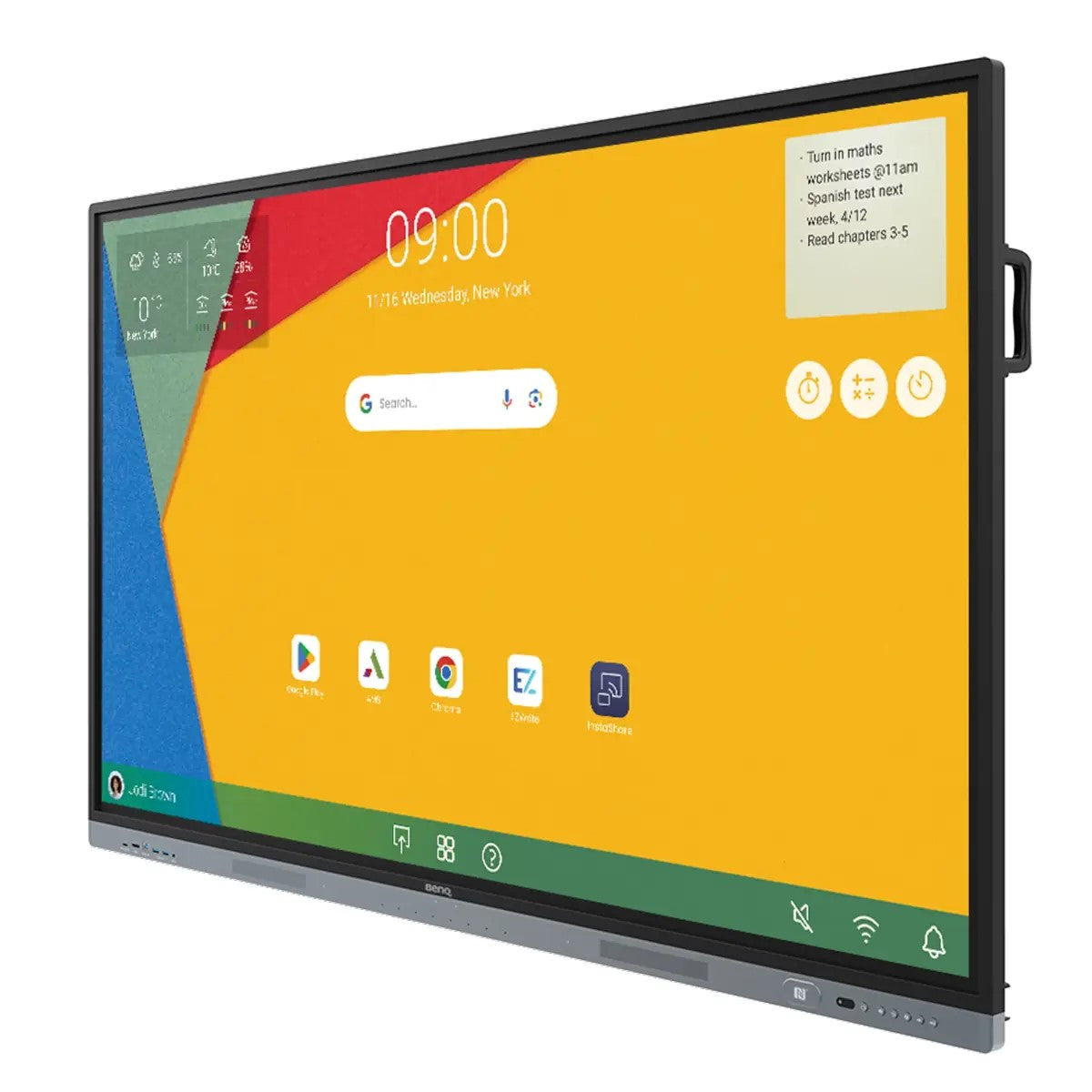 Benq RM7504 PARA INTERACTIVA 190.5 cm (75 ") 3840 x 2160 Píxeles Touchsid Black
