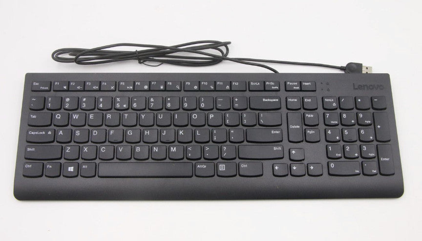 LENOVO USB-toetsenbord met Calliope GEN2-ontwerp, zwarte kleur, US Euro 103P-indeling 5D50U84472