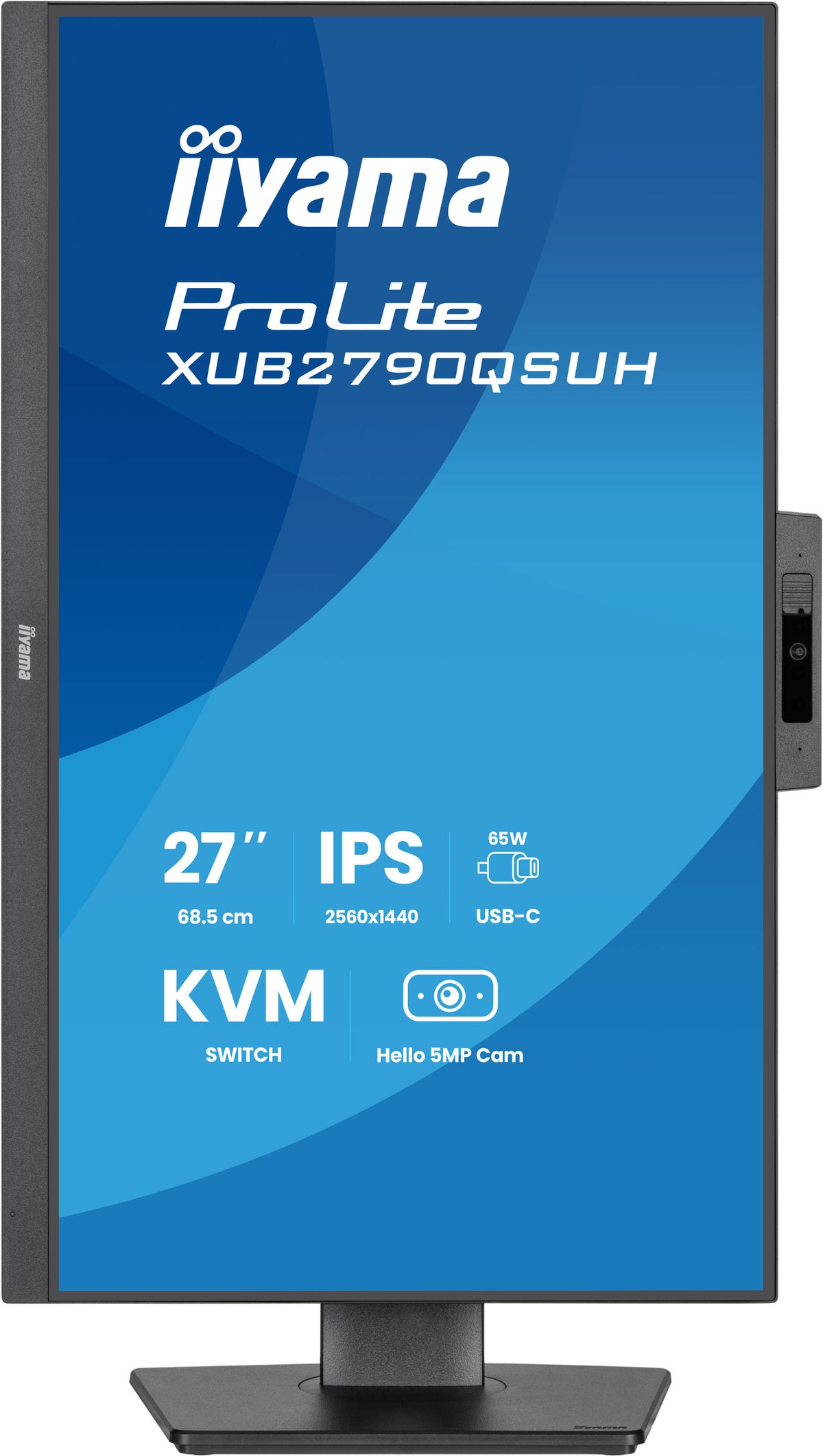 IIYAMA ProLite XUB2790QSUH-B2 27″ IPS QHD 100 Hz USB-C Negro