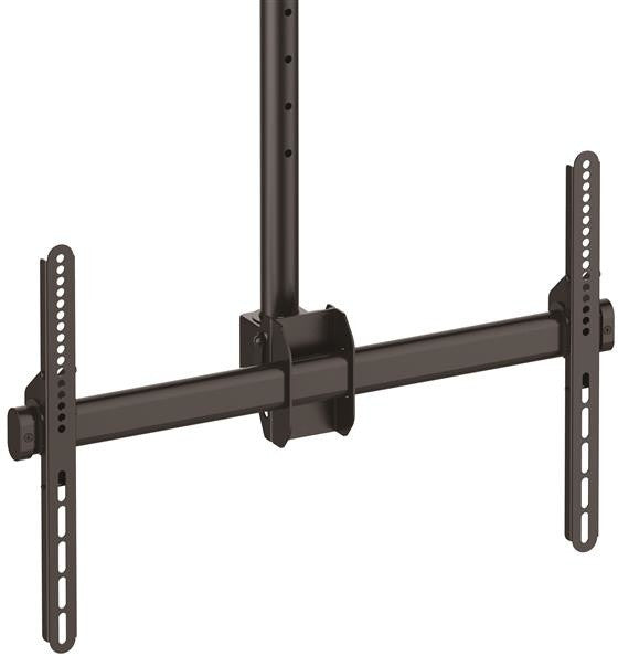 Soporte de techo de TV Startech.com, soporte de suspensión universal de movimiento completo, VESA Beugel para TV de 32 "-75", Tilt / Zwenken, poste telescópico ajustable de altura