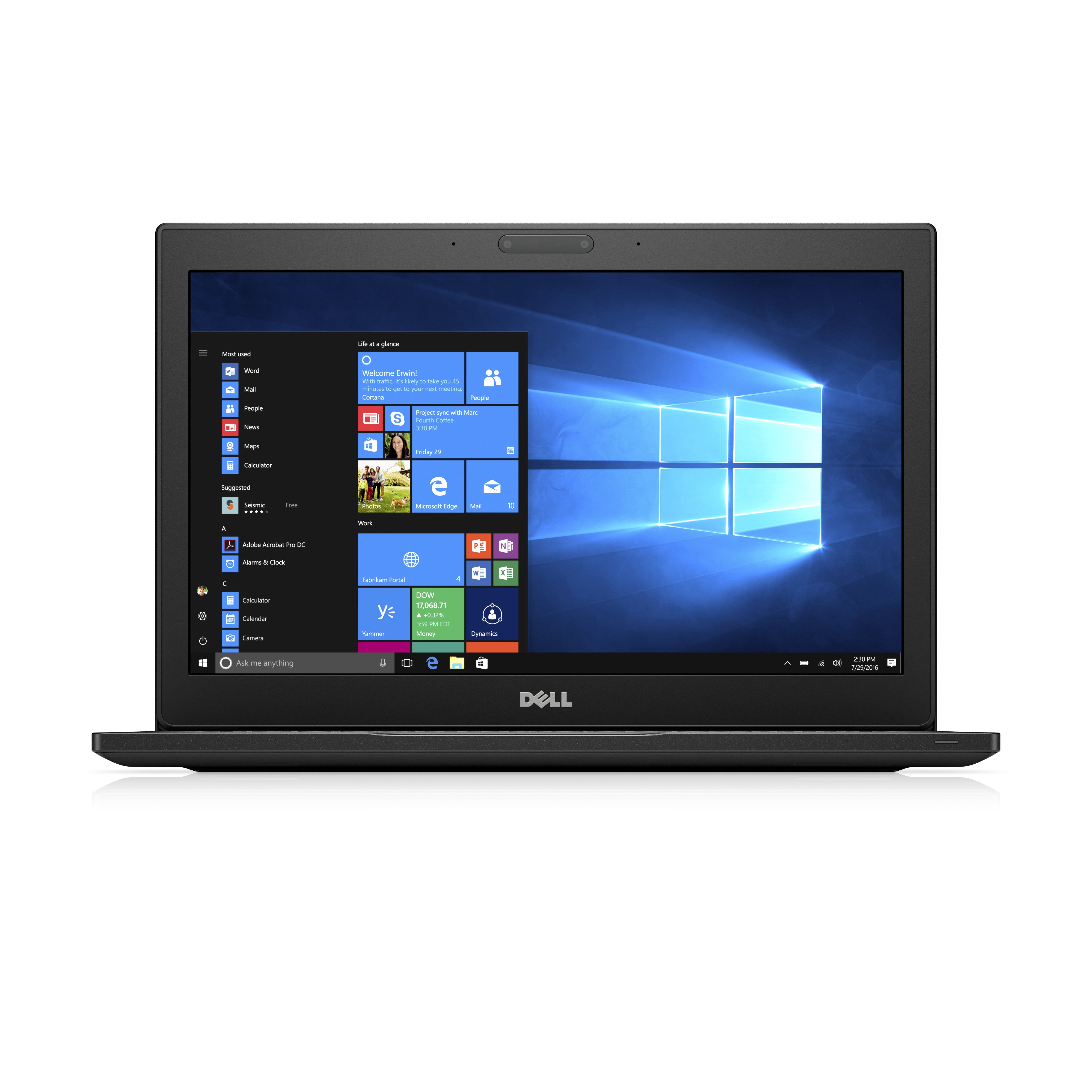 DELL Latitude 7280 Intel Core i7-7600U 8 GB 256 GB W11PAG <tc>QWERTY</tc> Estados Unidos 7280-YT6R6