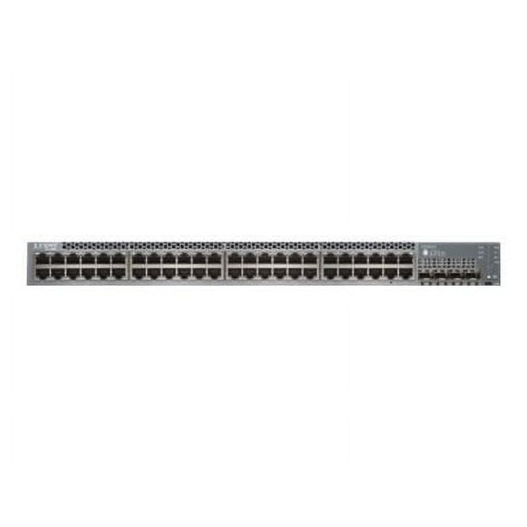 Juniper EX3400-24P Network Gigabit Ethernet (10/100/1000) Potencia sobre Ethernet (POE) 1U Gray