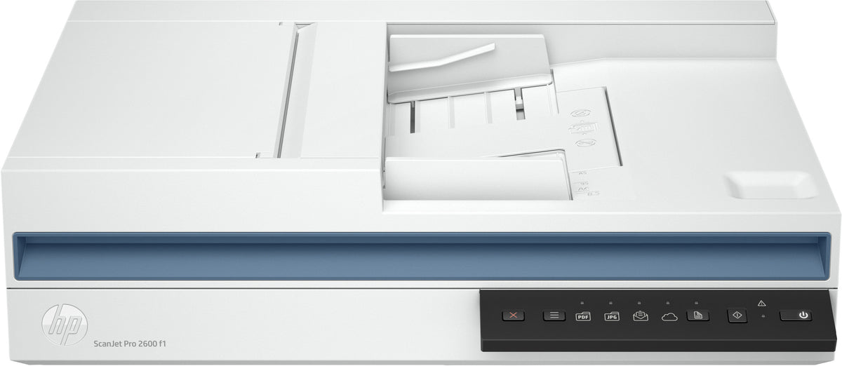 HP ScanJet Pro 2600 f1 (20G05A) A4 Scanner – 600/1200 DPI • White