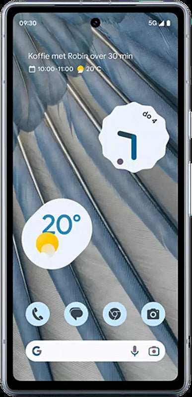 Google Pixel 7a 15,5 cm (6.1") Dual SIM Android 13 5G USB Type-C 8 GB 128 GB 4385 mAh Blauw GA04275-GB