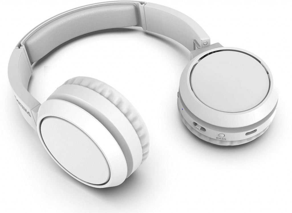 Philips 4000 series TAH4205WT/00 hoofdtelefoon/headset Draadloos Hoofdband Oproepen/muziek USB Type-C Bluetooth Wit