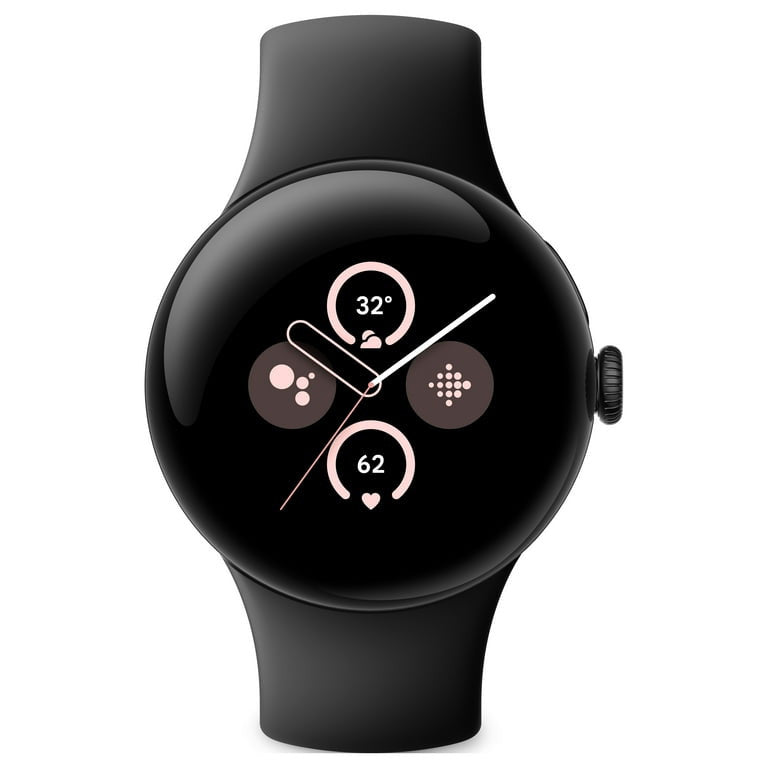 Google Pixel Watch 3 AMOLED 45 mm Digitaal Touchscreen Zwart Wifi GPS