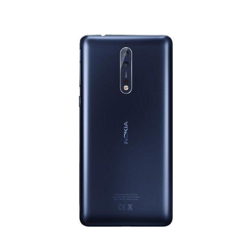 Nokia 8 13,5 cm (5.3") Single SIM Android 7.1.1 4G USB Type-C 6 GB 128 GB 3090 mAh Blauw 11NB1L01A30