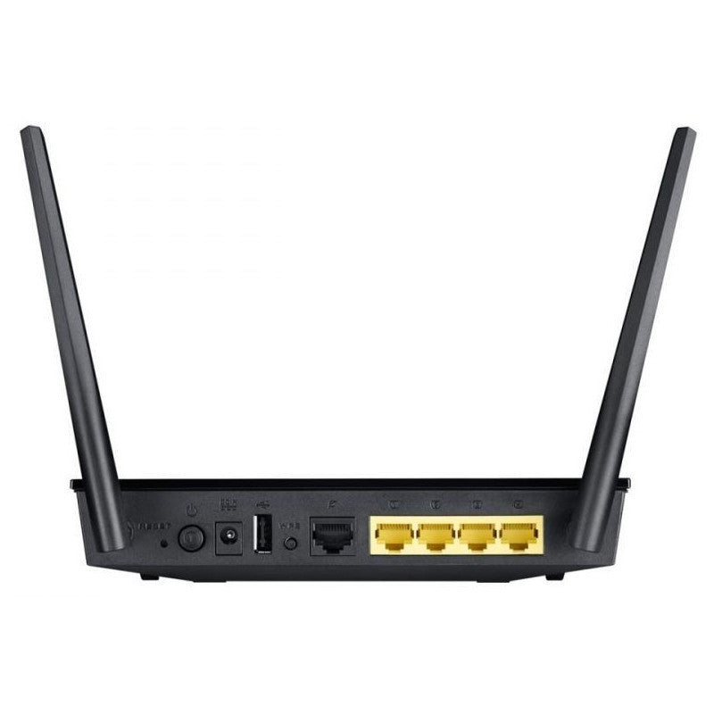 ASUS RT-AC750 Router inalámbrico Ethernet Fast Ethernet Dual-Band (2.4 GHz / 5 GHz) Negro