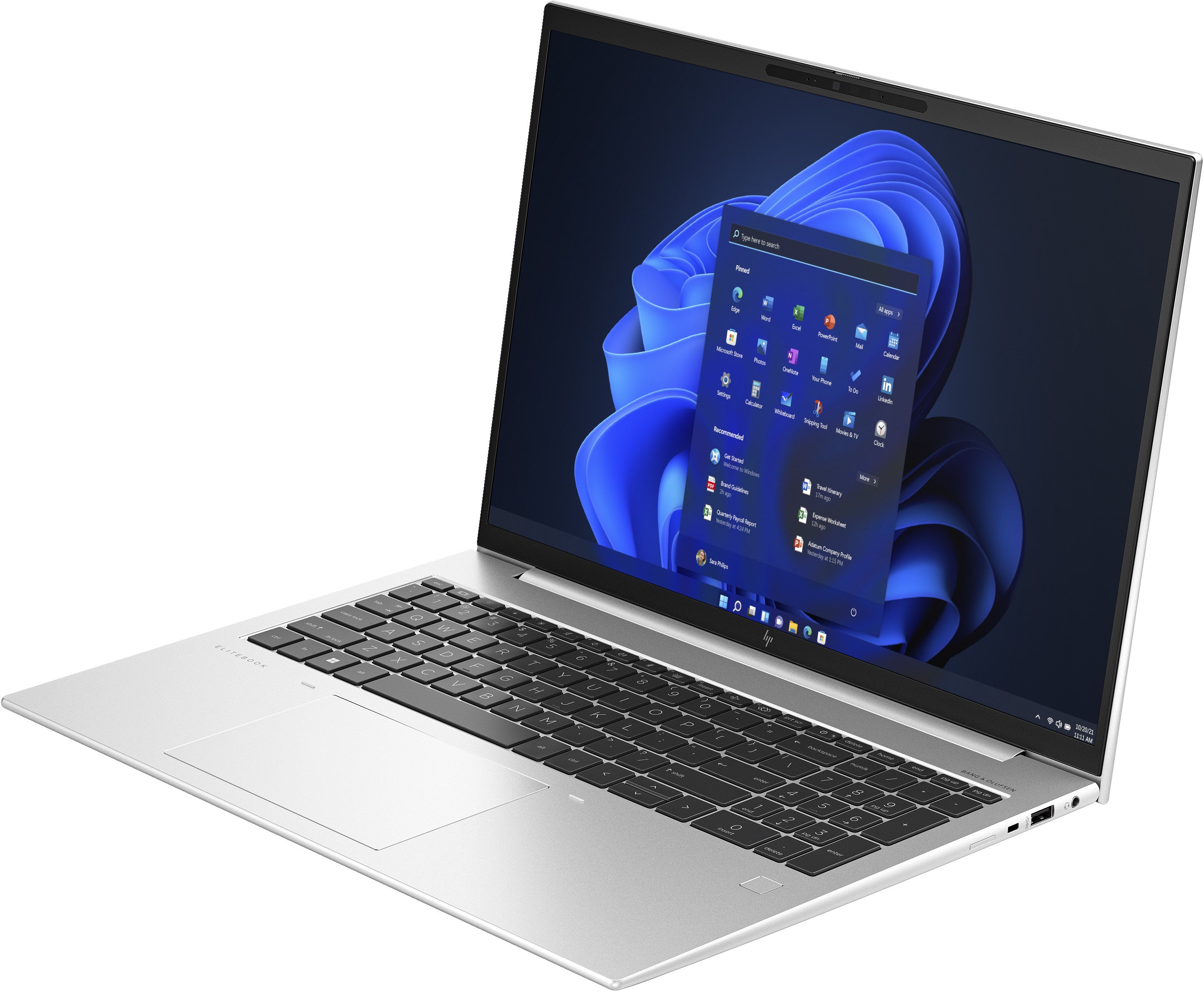HP EliteBook 860 16 inch G10 notebook-pc 13e generatie Intel® Core® i7-1355U Intel® Iris® Xe Graphics 16 GB 480 GB SSD W11P QWERTY uk 96X30ET#ABU