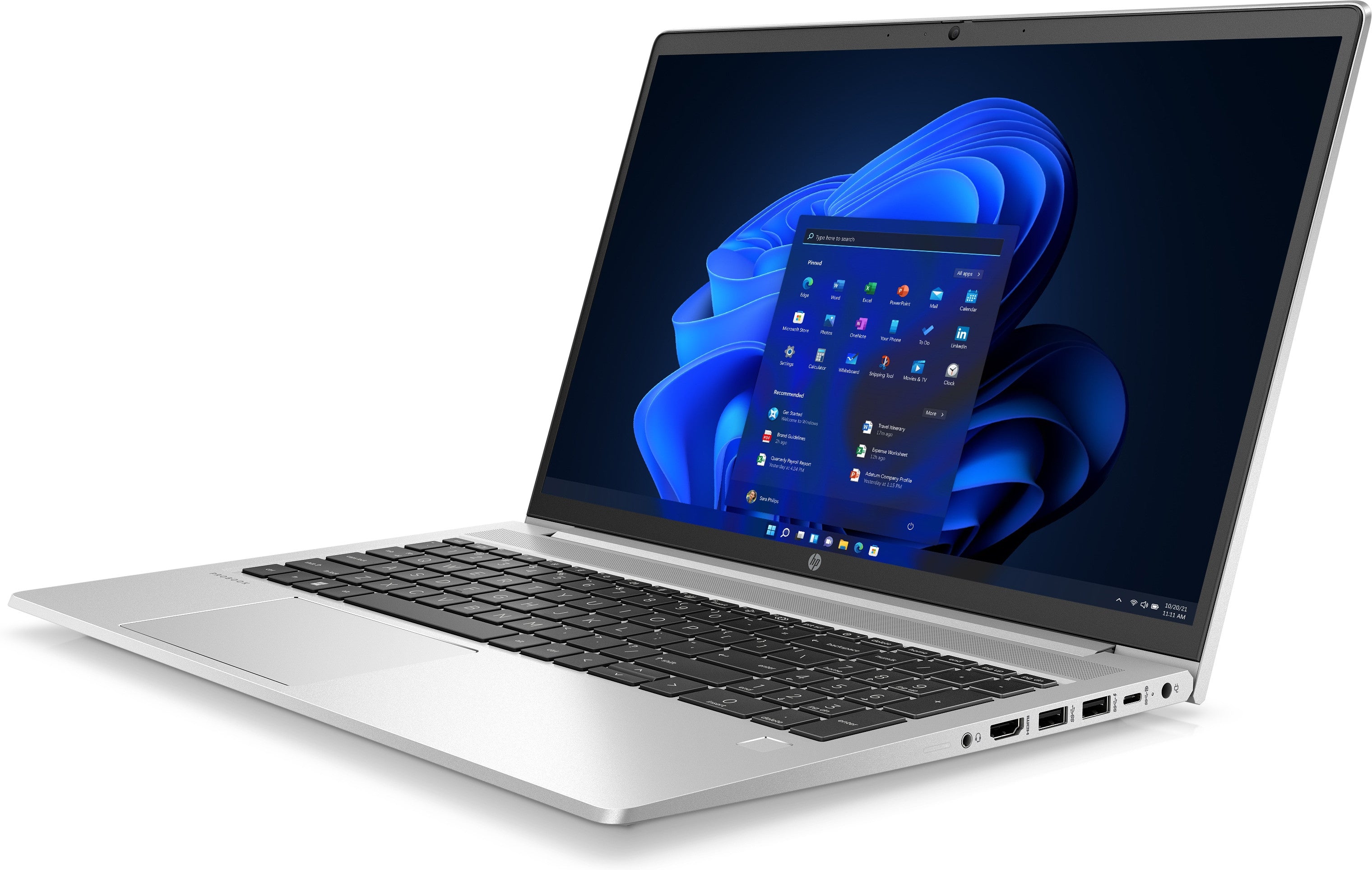HP 450 G9 Intel® Core™ i5 i5-1235U Laptop 39.6 cm (15.6") Full HD 8 GB DDR4-SDRAM 256 GB SSD Wi-Fi 6E (802.11ax) Windows 11 Pro Silver