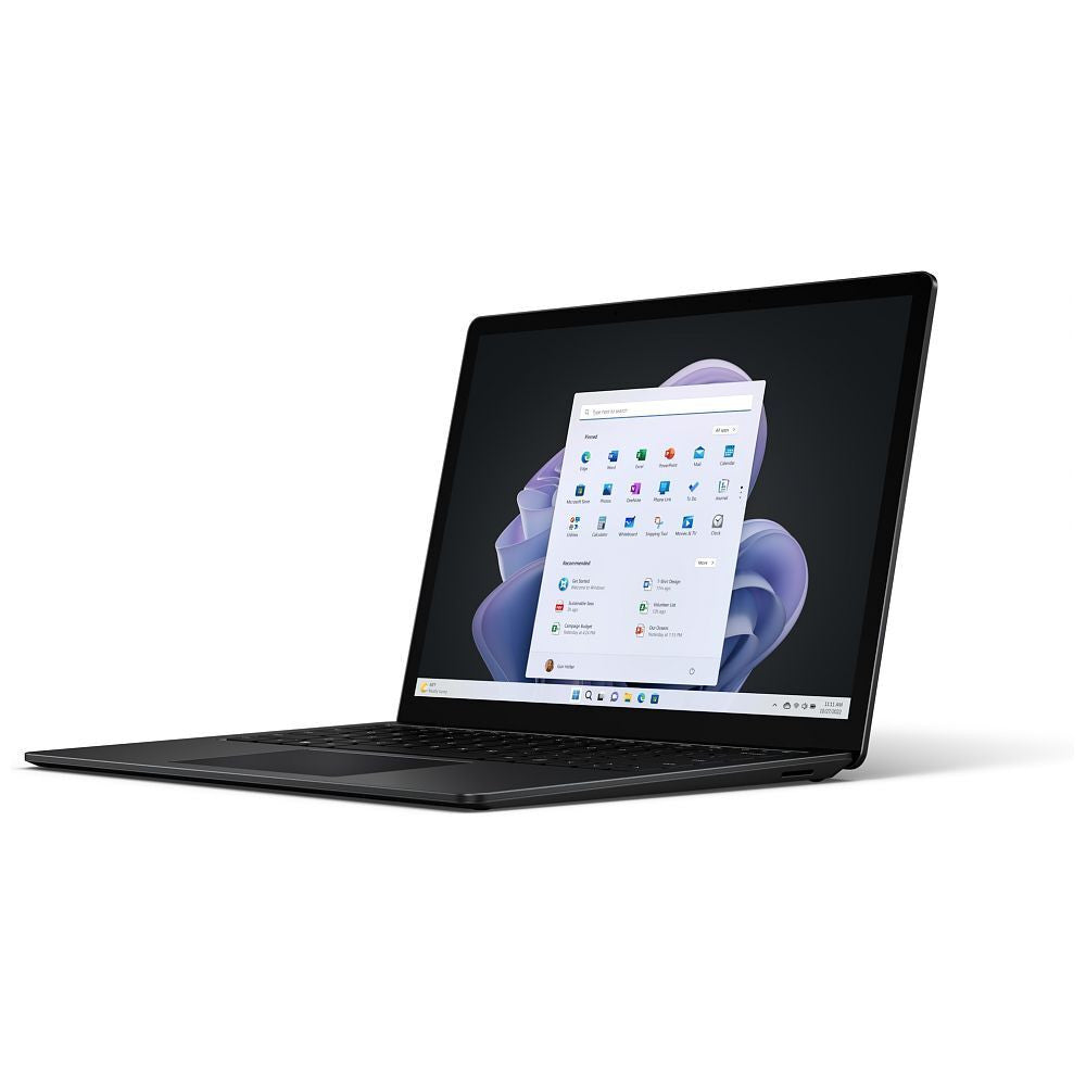 Portátil Microsoft Surface 5 de 13,5&quot; en color negro mate i7-1255U, 16 GB, 512 GB de SSD W10yo <tc>QWERTZ</tc> RBG-00033 suizo