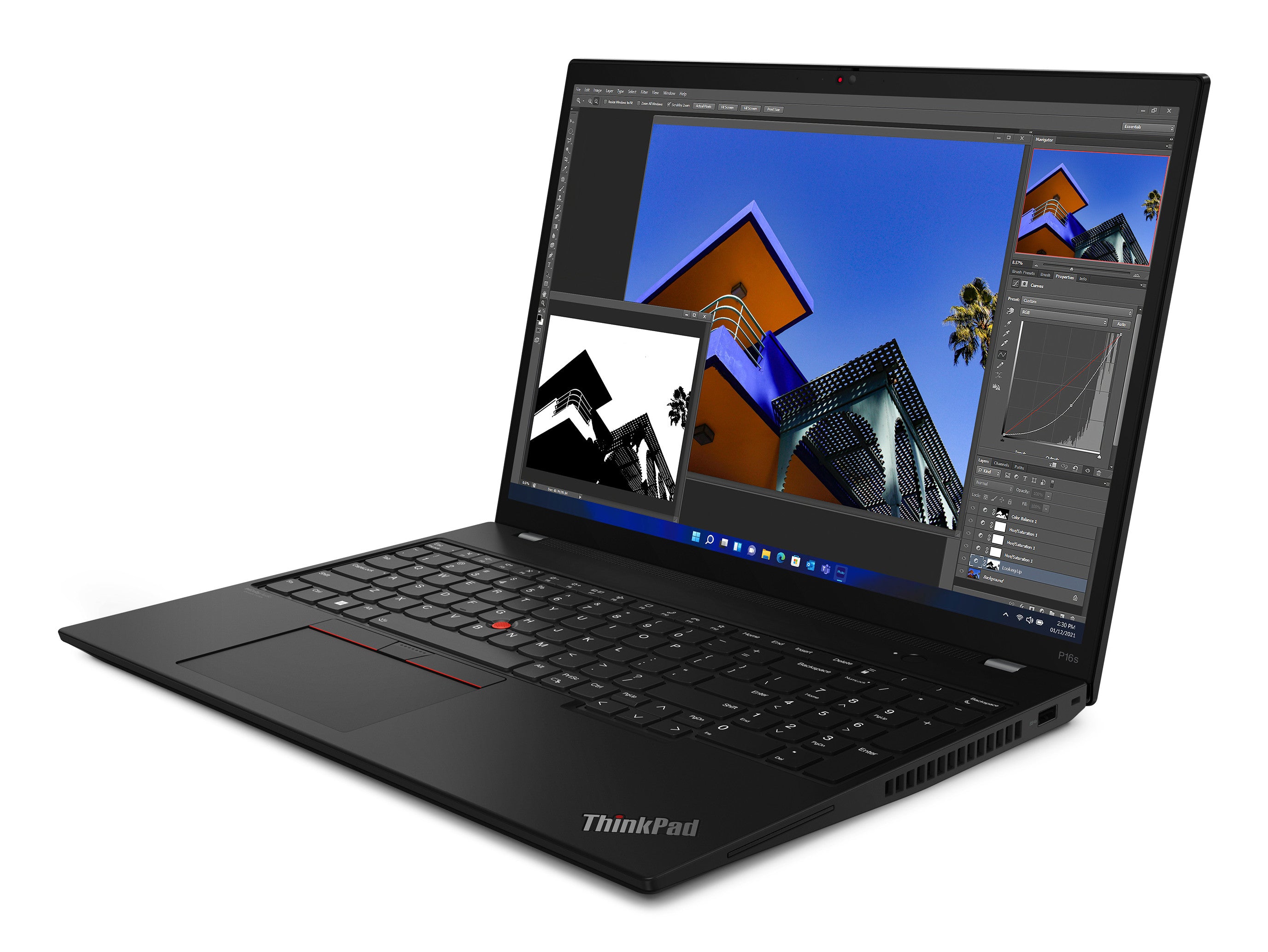 LENOVO Thinkpad P16S i7-1360P 16GB 1TB 16" W11P QWERTY es 21HK0055SP