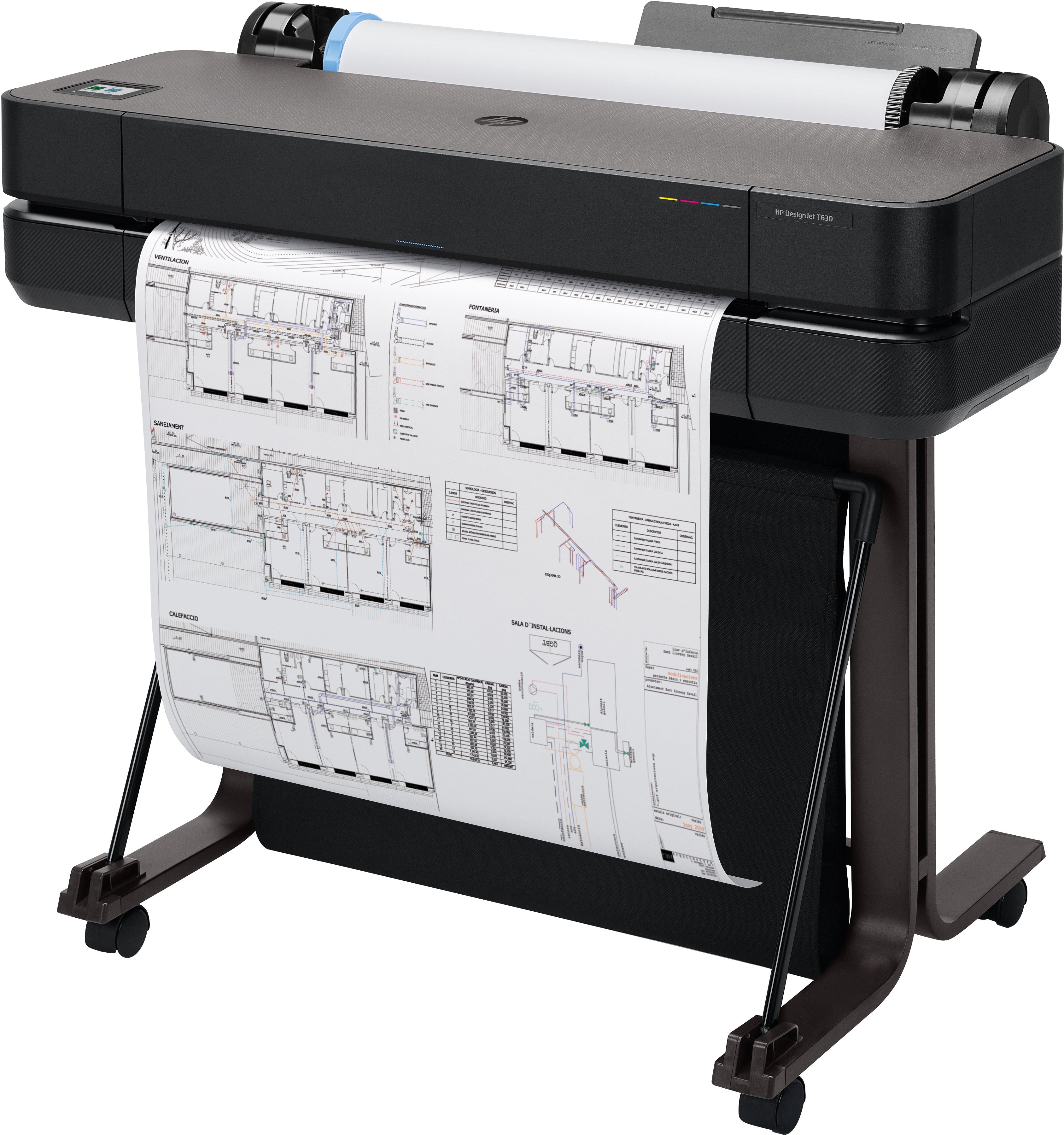 HP DesignJet T630 Impresora de 24 pulgadas