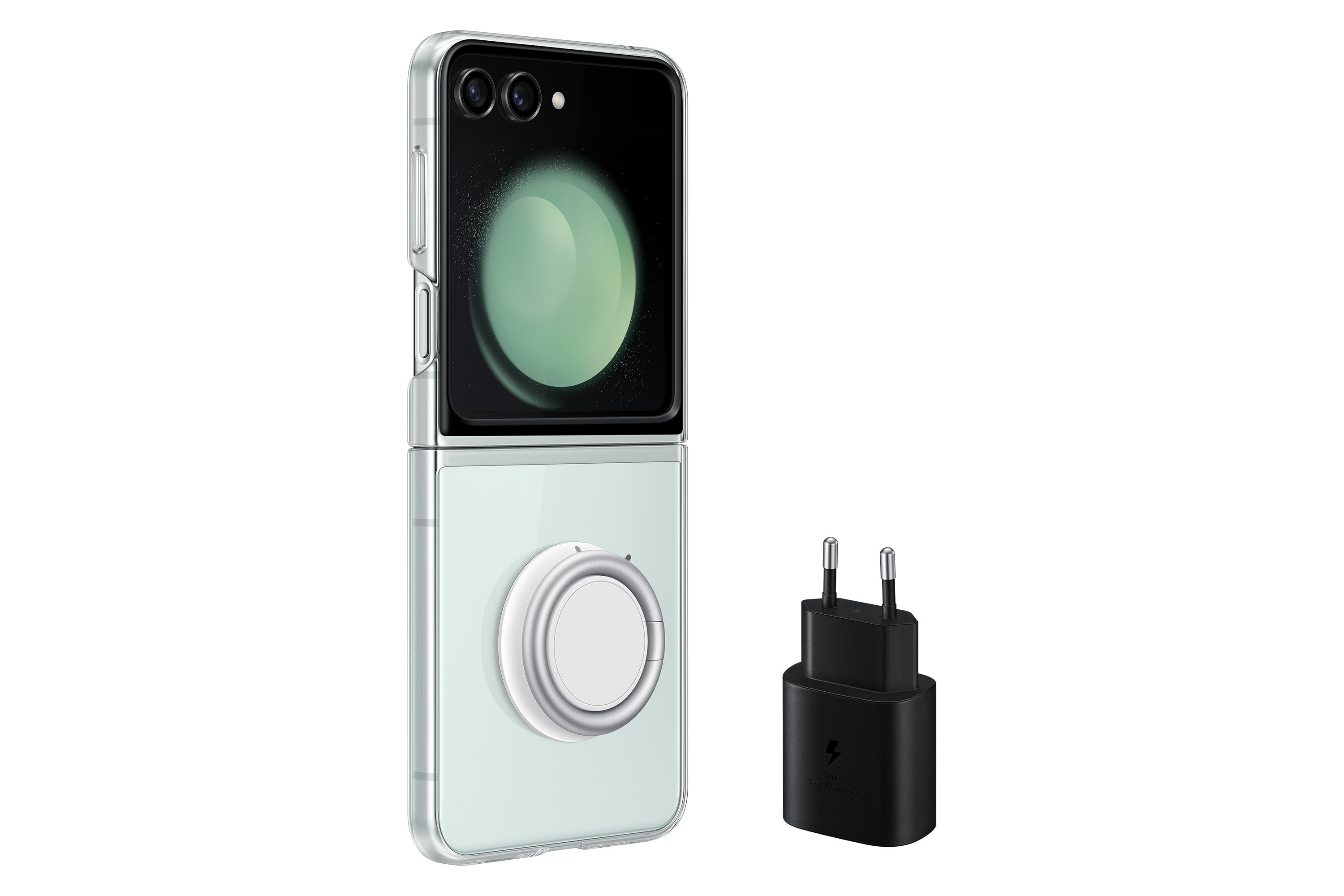 SAMSUNG Flip 5 Starter Pack Transparent EF-XF73KKTEGWW