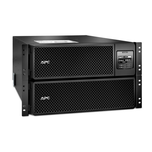 APC Smart-UPS en línea SRT10KRMXLI-10KW/VA, 6x C13 + 4x C19 + salida de fase de 1 cilindro, NMC incrustable, embebido