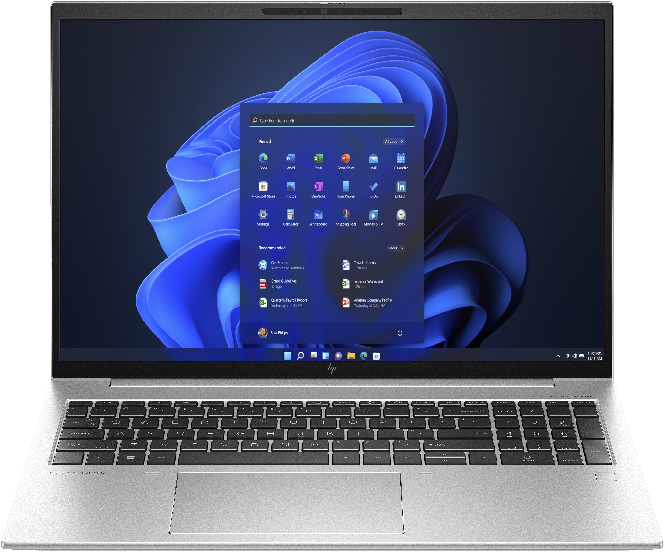 HP EliteBook 860 16 inch G10 notebook-pc 13e generatie Intel® Core® i7-1355U Intel® Iris® Xe Graphics 16 GB 480 GB SSD W11P QWERTY uk 96X30ET#ABU