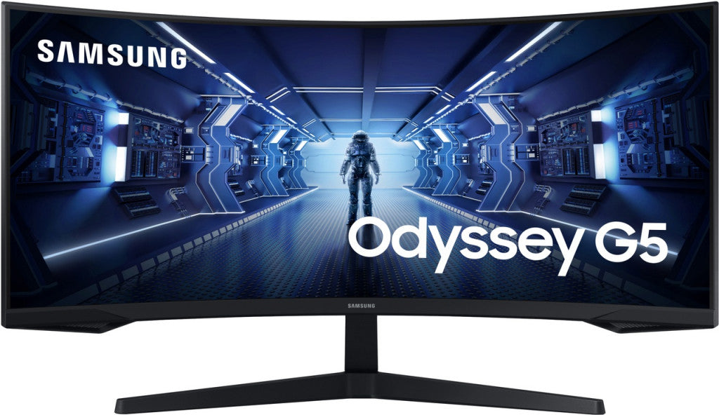 Samsung Odyssey C34G55TWWP computer monitor 86,4 cm (34") 3440 x 1440 Pixels UltraWide Dual Quad HD LED Zwart