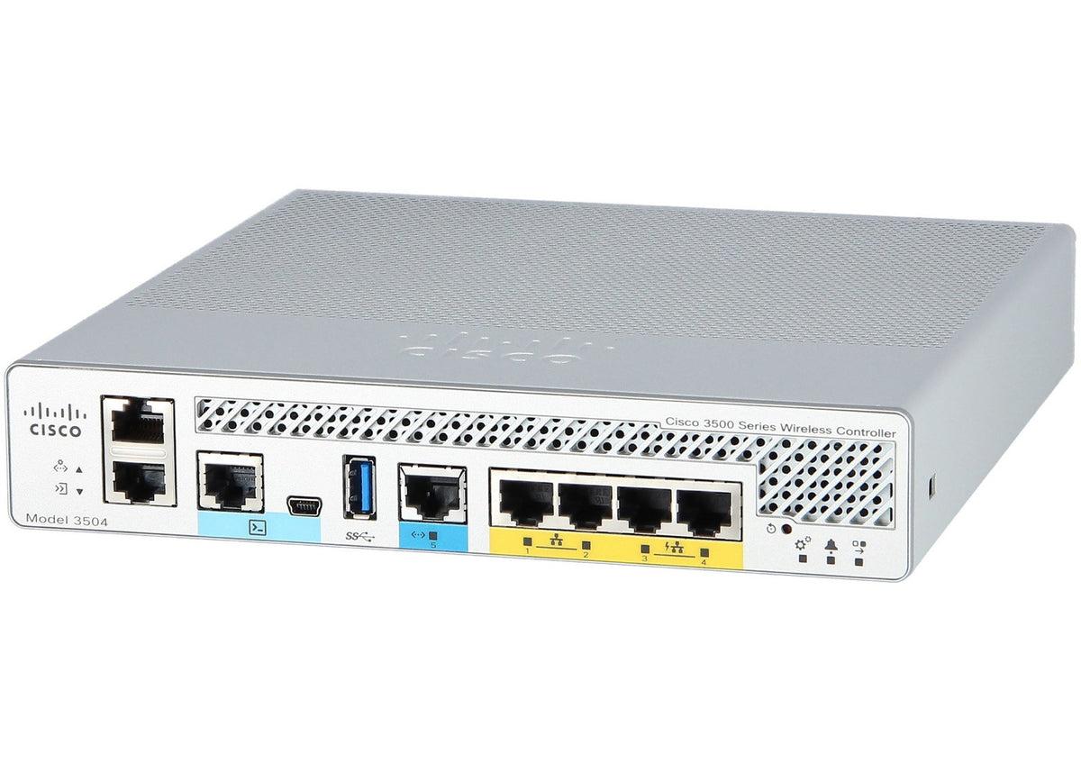 Controlador inalámbrico CISCO 3504 sin fuente de alimentación AIR-CT3504-K9-QPv01