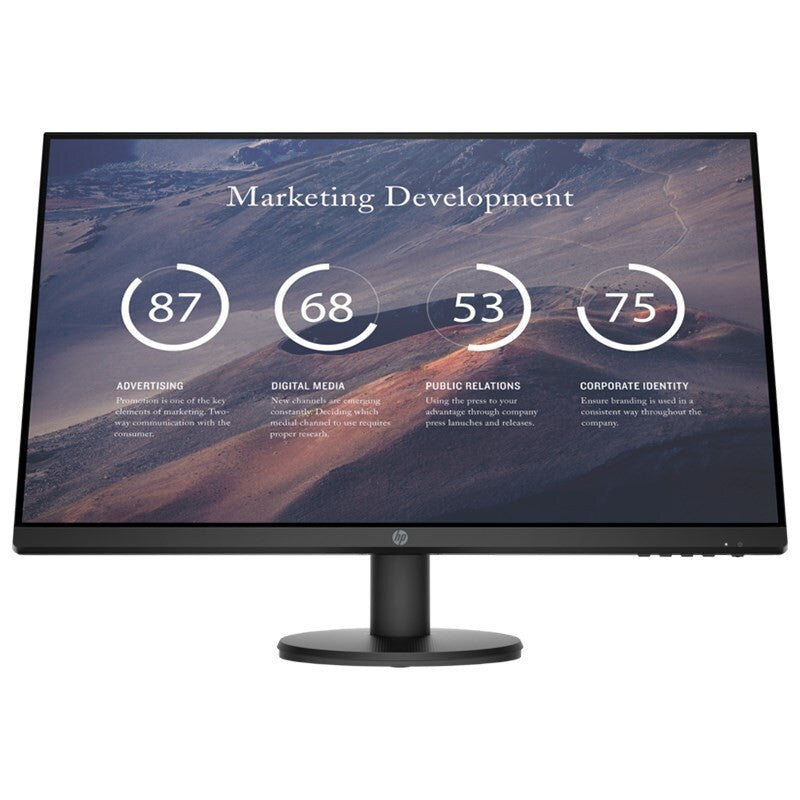 HP P27V G4 Computer Monitor 68.6 cm (27 ") 1920 x 1080 píxeles Full HD LCD Black