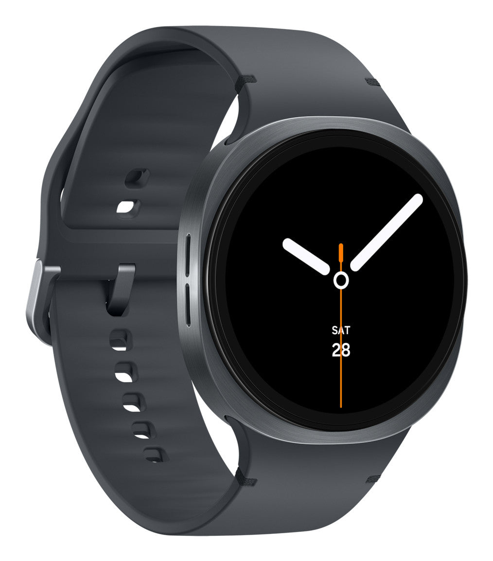 Samsung Galaxy Watch 8 3,81 cm (1.5") AMOLED 44 mm Digitaal 480 x 480 Pixels Touchscreen Grafiet Wifi GPS SM-L335FDAAEUB