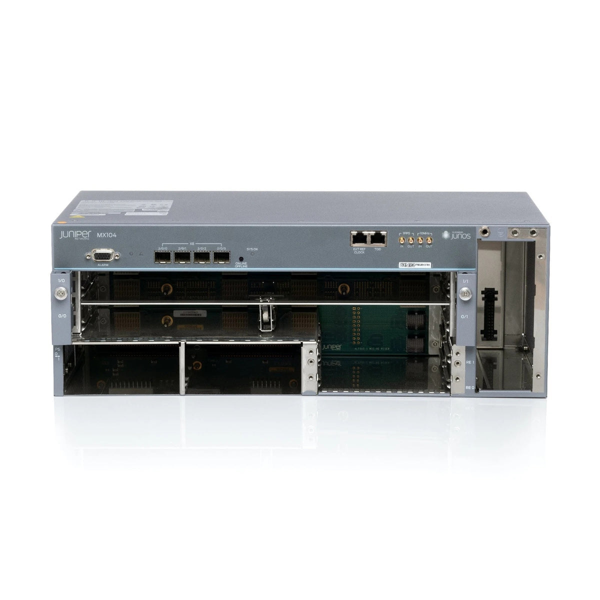 JUNIPER 1x chasis MX104 CHAS-MX104-S-B-QPv09
