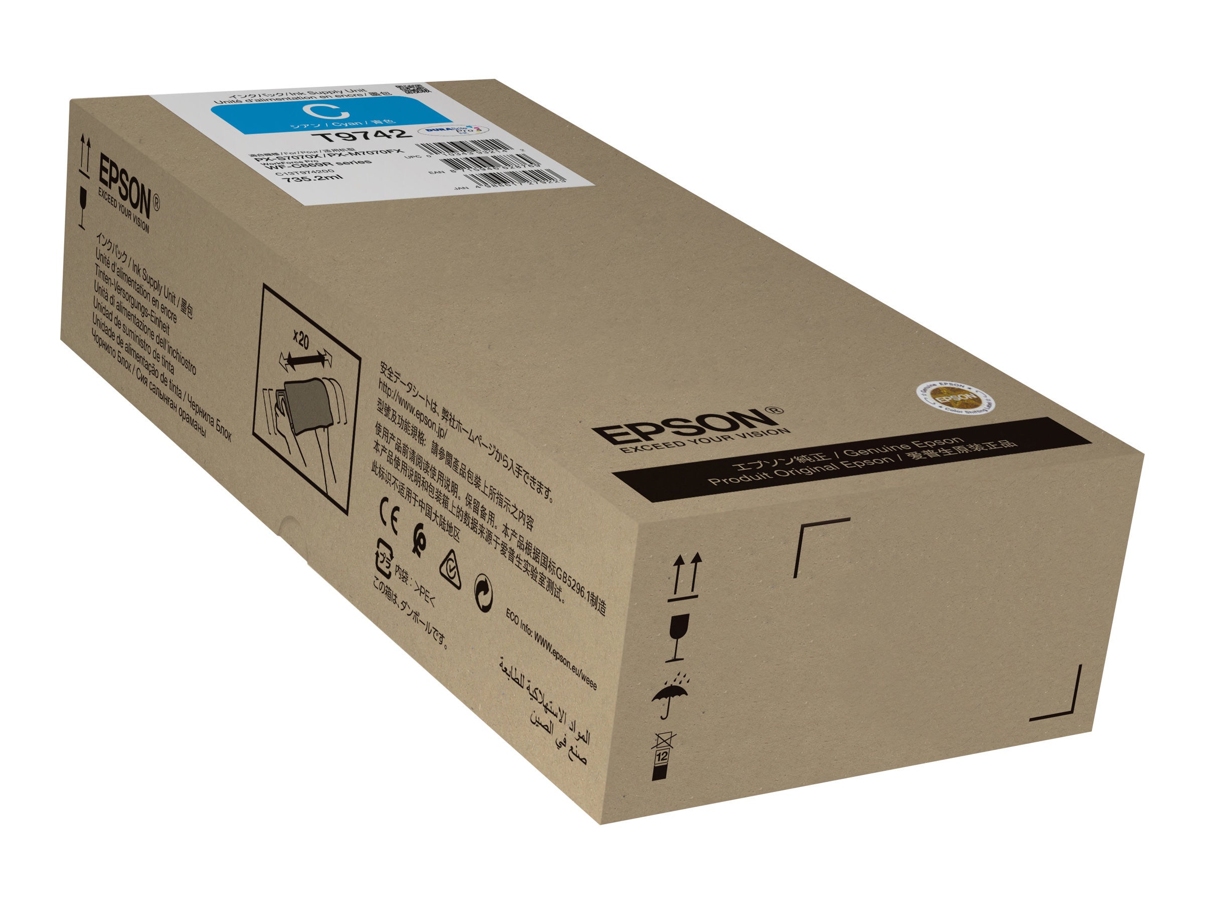 EPSON WorkForce Pro WF-C869R Cyaan XXL C13T97420N