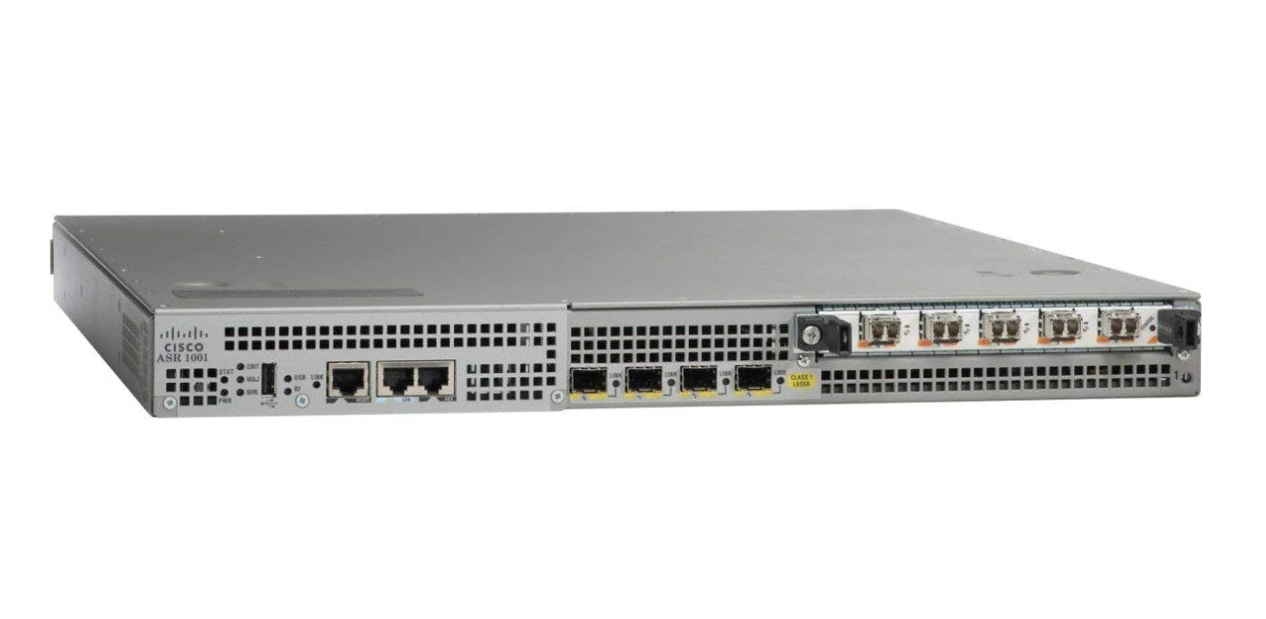 Cisco ASR1001-2XOC3POS 2X ASR1001-PWR-AC 1X 2-POORT OC3/STM1 POS IDC ASR1001-2XOC3POS-QPV01