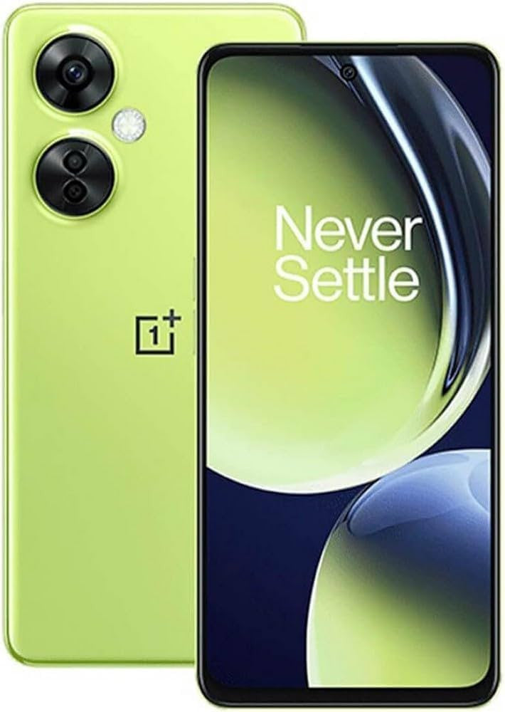 OnePlus Nord CE 3 Lite 5G 17,1 cm (6.72") Hybride Dual SIM Android 13 USB Type-C 8 GB 128 GB 5000 mAh Limoen