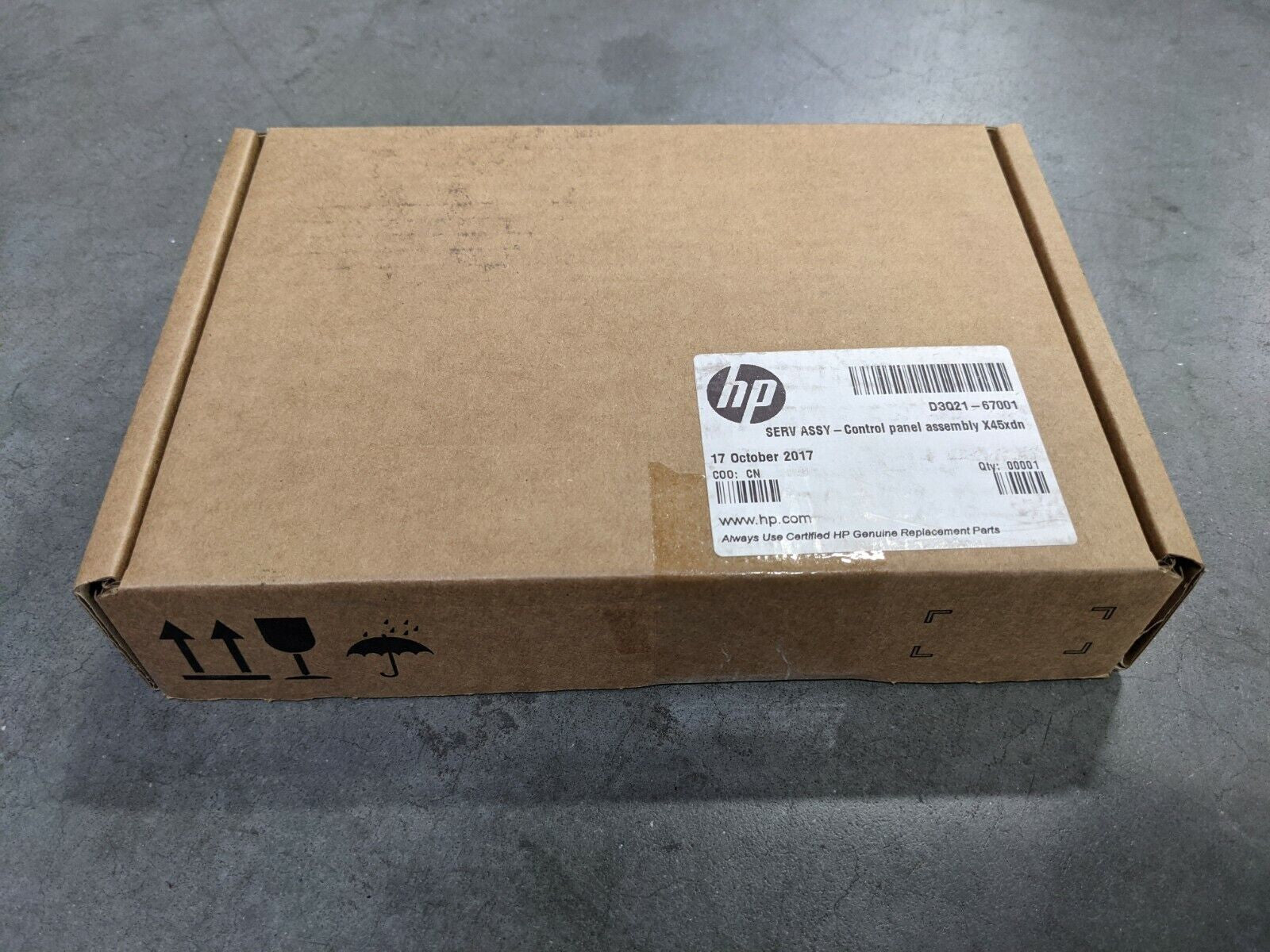 HP SERV ASSY-Configuración Pantalla X45XDN D3Q21-67001