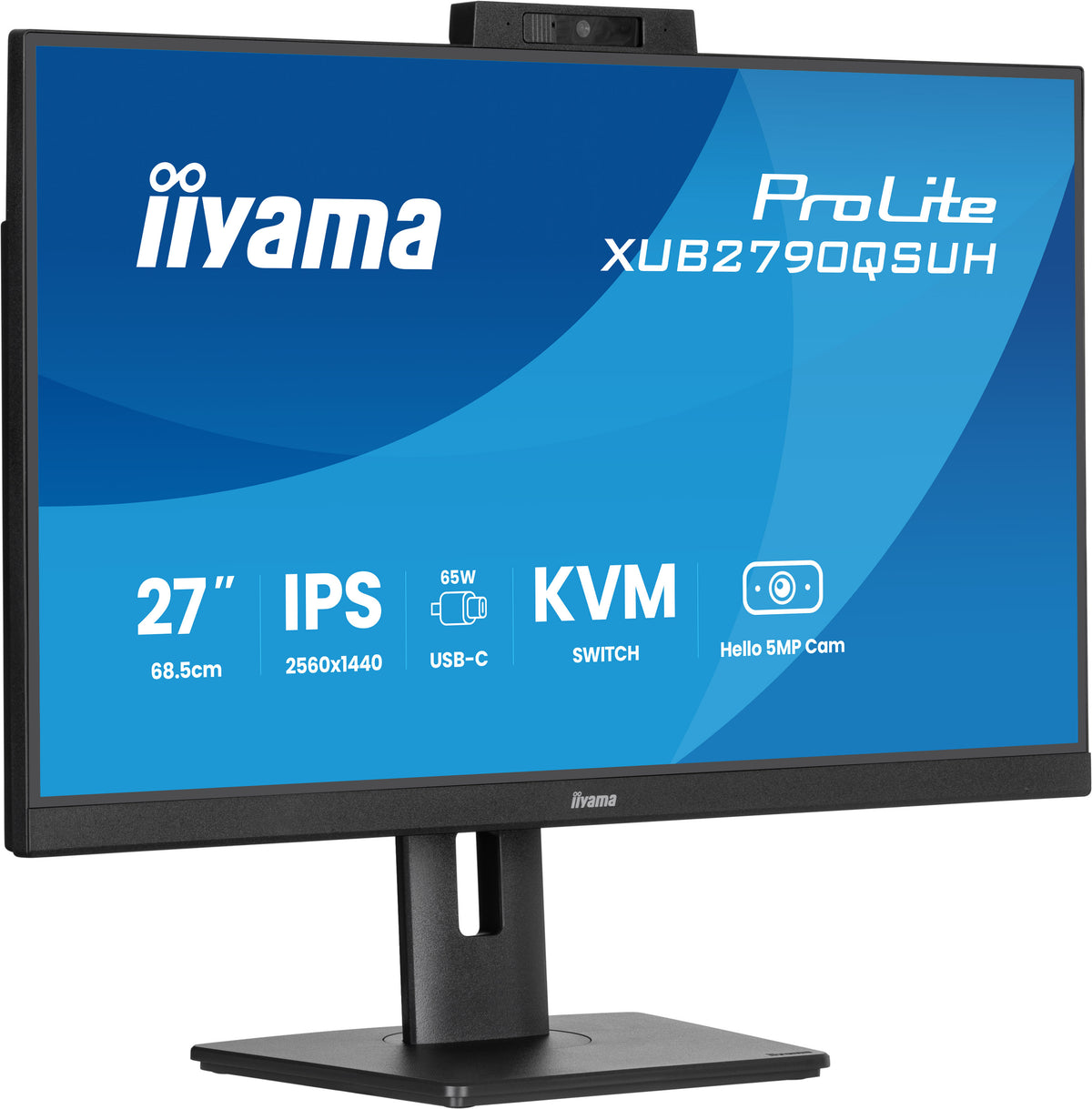 IIYAMA ProLite XUB2790QSUH-B2 27″ IPS QHD 100 Hz USB-C Negro