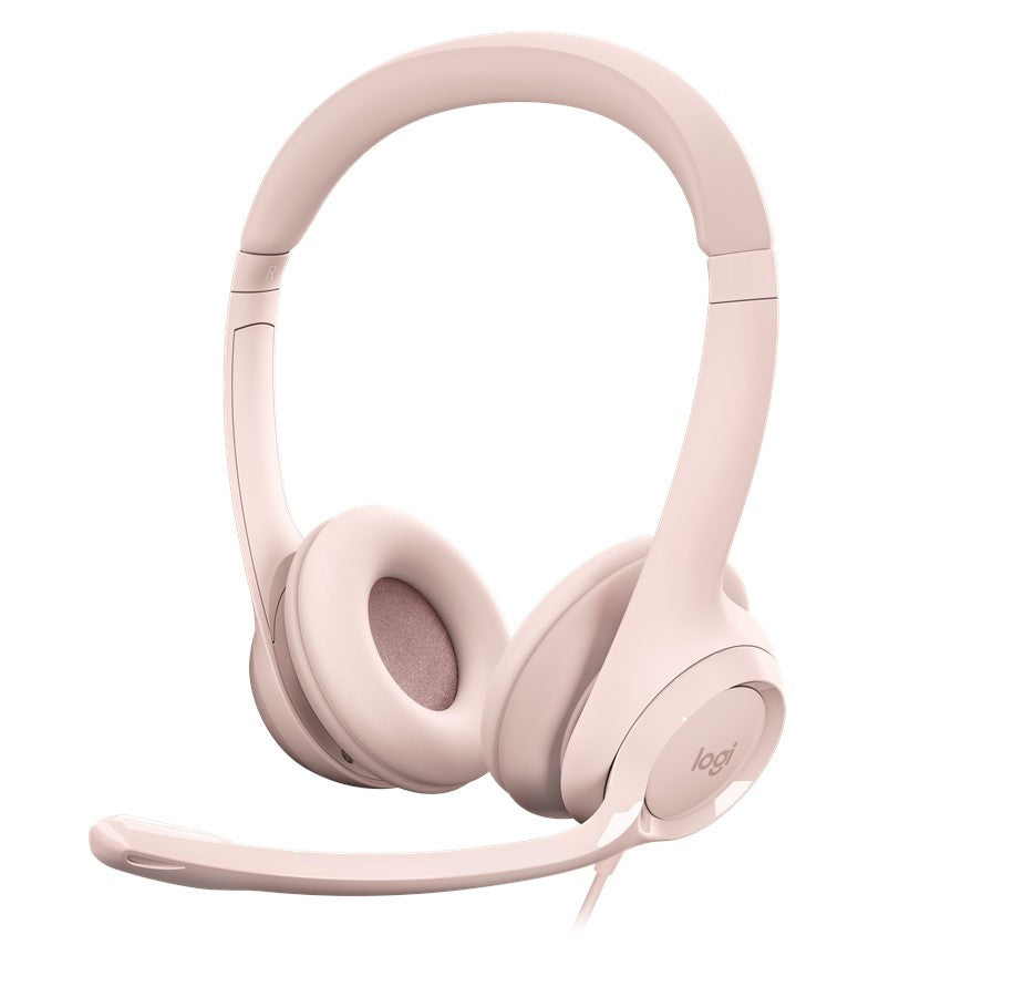 LOGITECH USB Headset H390 Roze 981-001281