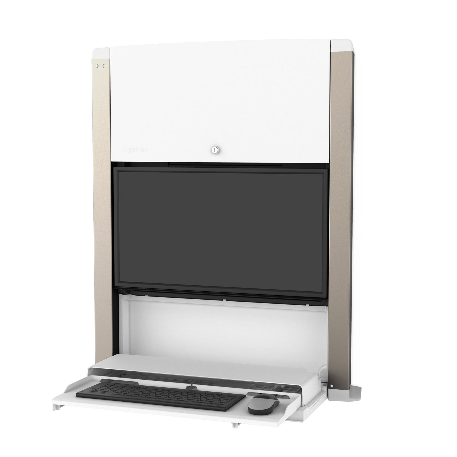 ERGOTRON Carefit cabina sit-stand blanca 61-367-030