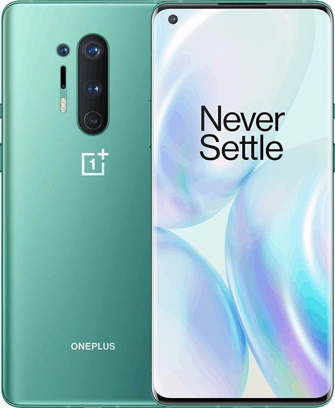 OnePlus 8 16,6 cm (6.55") Dual SIM Oxygen OS 5G USB Type-C 12 GB 256 GB 4300 mAh Groen
