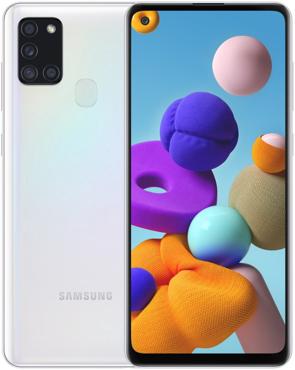 SAMSUNG Galaxy A21S (3GB intern 32GB opslag) Wit SM-A217FZWNEUE