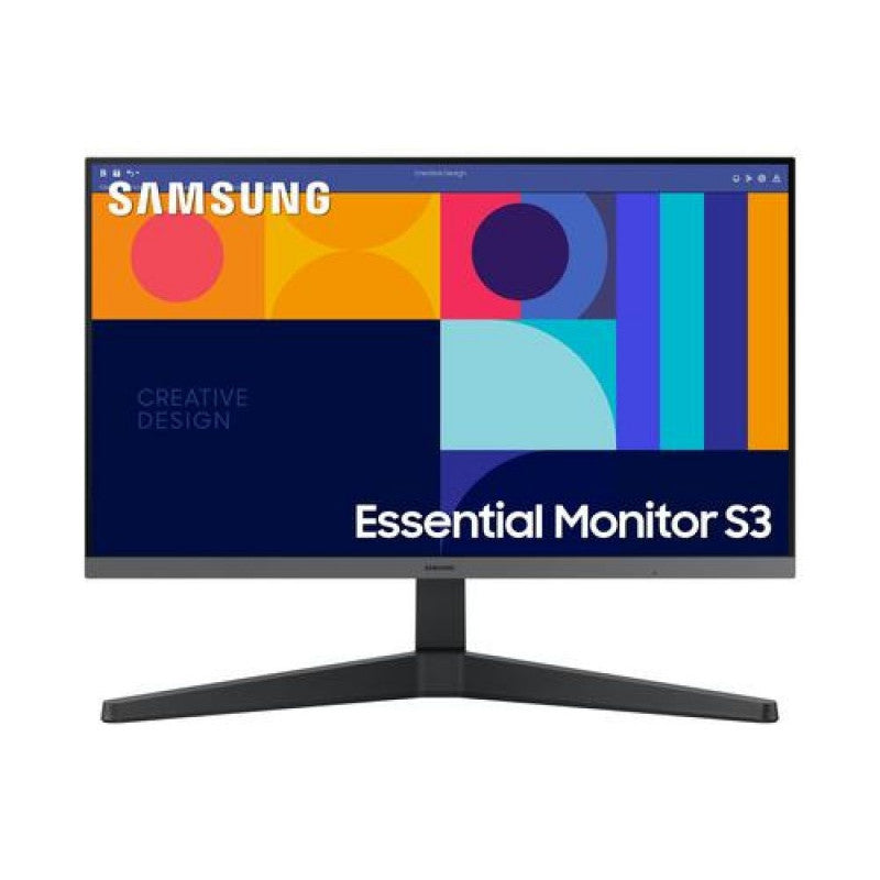 SAMSUNG Essential S3 24" (SC332GAU) Zwart LS24C332GAUXEN