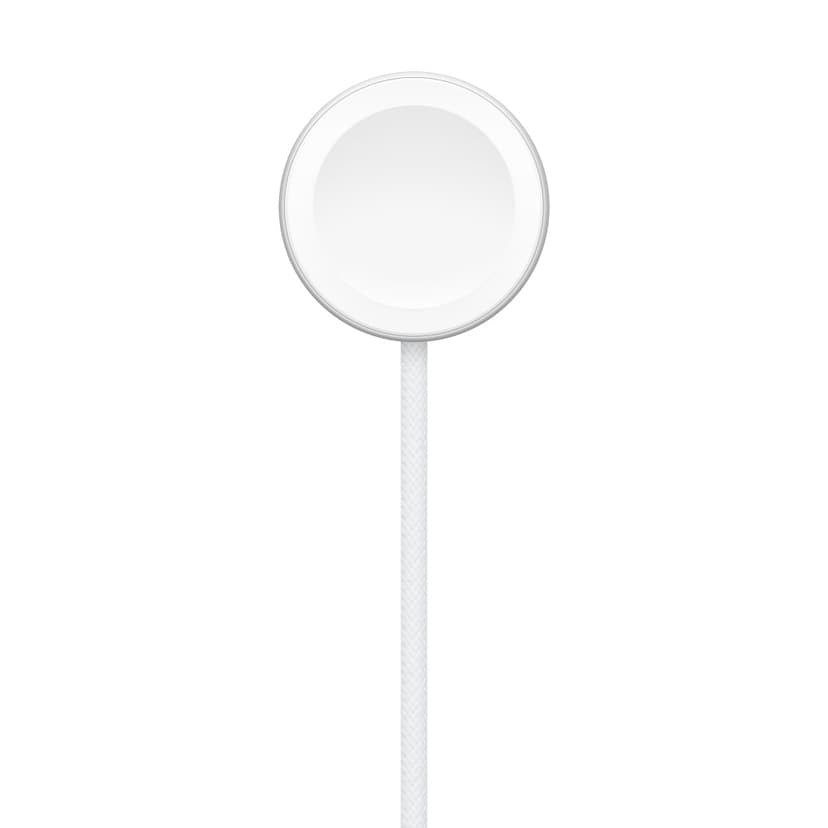 Apple MT0H3ZM/A oplader voor mobiele apparatuur Smartwatch Wit USB Draadloos opladen Snel opladen Binnen