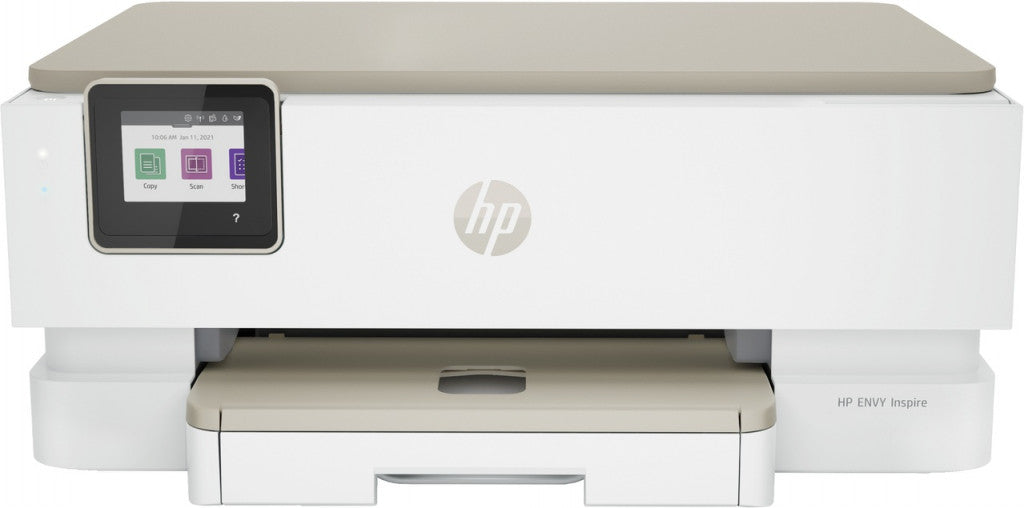 HP ENVY Inspire 7224e Draadloos All-in-One Kleur Printer, Instant Ink; Kopieerapparaat, scanner