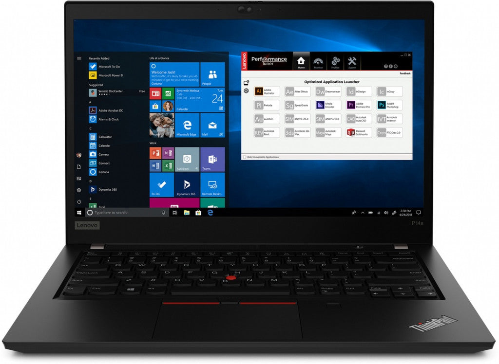 Lenovo ThinkPad P14S GEN2 I7-10610U 48 GB de RAM 480 GB de SSD W11PAG <tc>QWERTY</tc> Estados Unidos 20S4000KMH