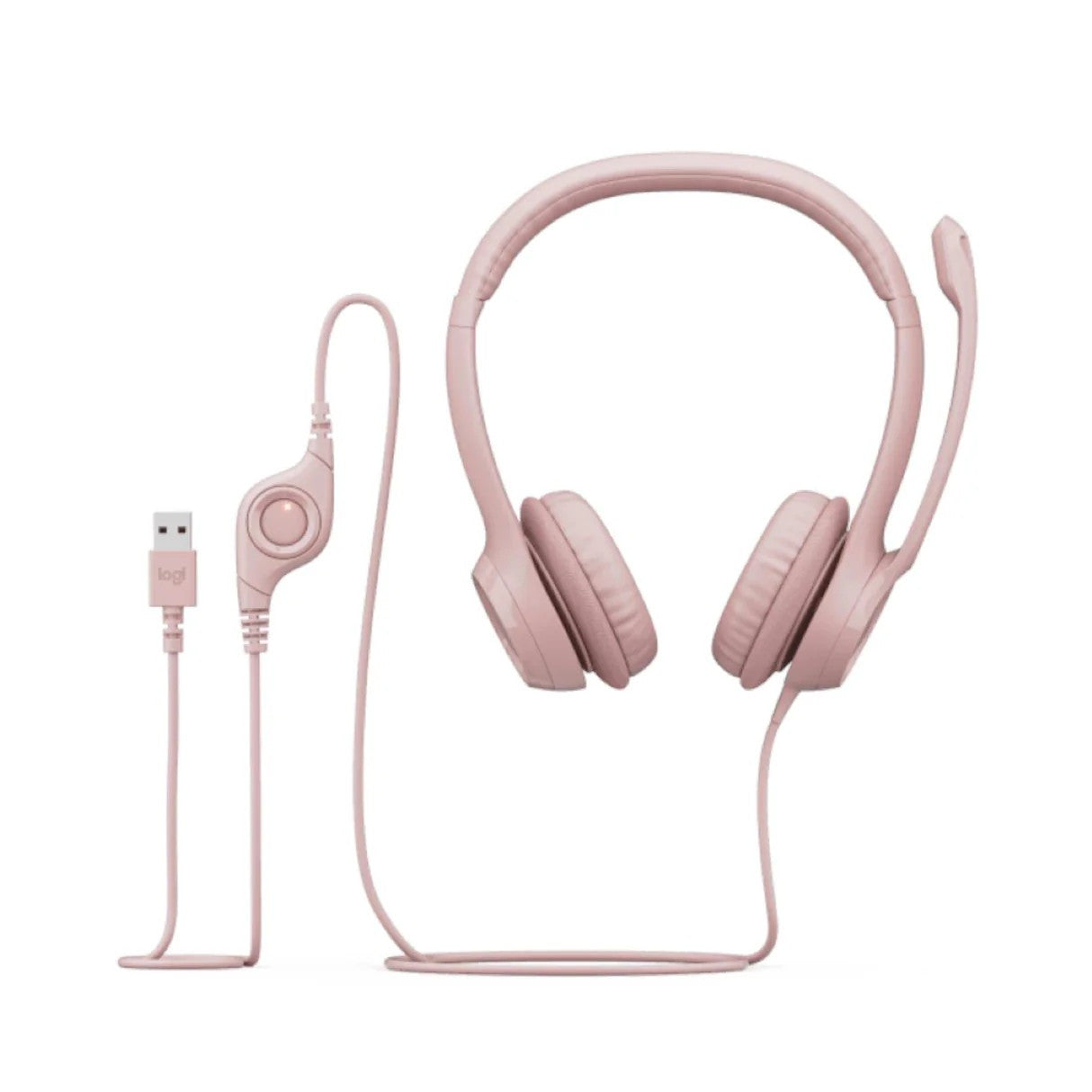 LOGITECH USB Headset H390 Roze 981-001281