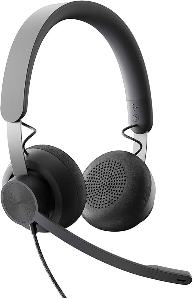 LOGITECH headset Zone Wired uc (Graphit Black) 981-000875